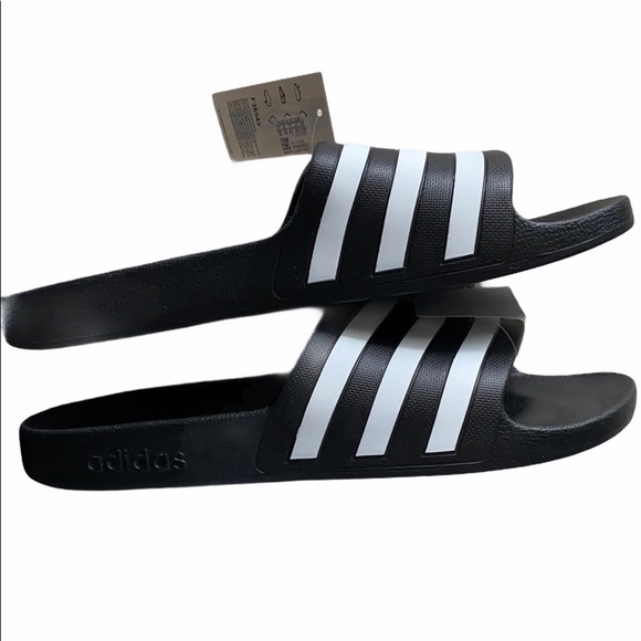 LAST 1 - NEW Adidas Adilette slides size 10 - unisex - Picture 4 of 9